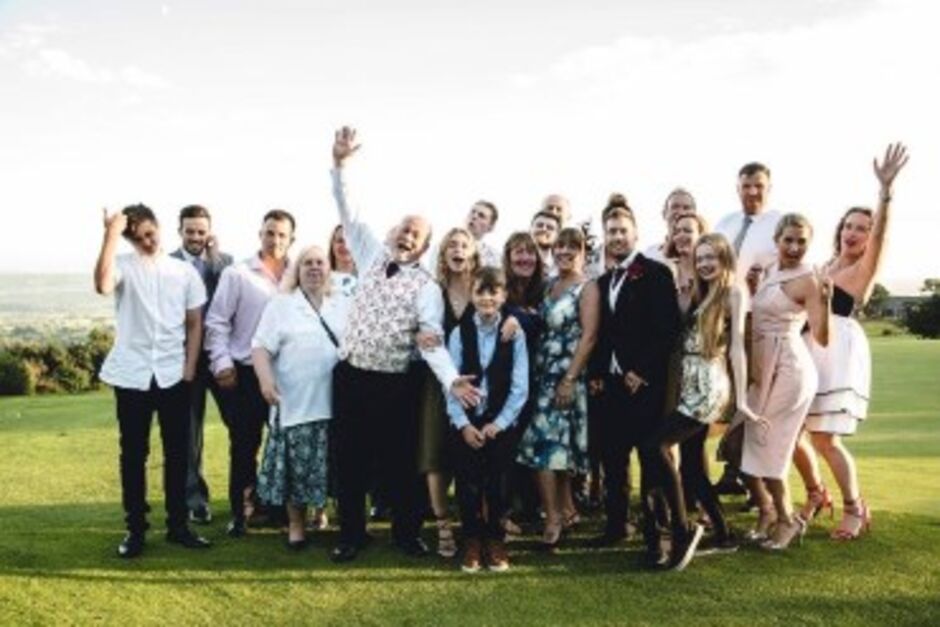 Wedding at Longridge Golf Club - Group Photo